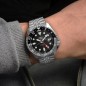 Seiko 5 Sports SSK001K1 'Black Grape' 42.5 mm GMT 24 Jewels Automatic Black Dial Stainless Steel Men's Watch
