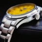 Citizen C7 NH8391-51Z Mechanical Automatic Day/Date Display Yellow Dial Stainless Steel Men's Watch