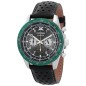 Citizen CA4558-16E Eco-Drive Black Dial Chronograph Stainless Steel Case Leather Strap Men's Watch