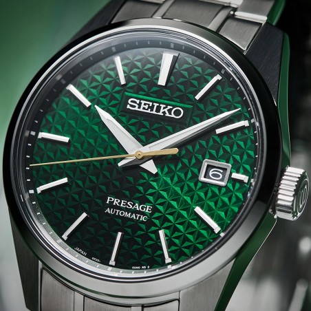 Seiko Presage Sharp Edged SARX079 SPB169J1 Automatic Green Dial Stainless Steel Men's Watch