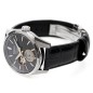 Seiko Presage Sharp Edged SARJ005 Azabu Tailor Open Heart Charcoal Gray Dial Stainless Steel Case Leather Strap Men's Watch