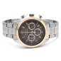 Seiko Spirit SBTR026 Brown Dial Chronograph Stainless Steel Case and Strap Men's Quartz Watch