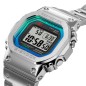 Casio G-SHOCK GMW-B5000PC-1JF Tough Solar Radio-Controlled Rainbow x Silver Digital Bluetooth Men's Watch