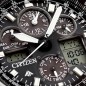 Citizen Promaster Sky JY8025-59E Eco-drive Solar Atomic Chronograph Perpetual Calendar Titanium Analog-Digital Men's Watch