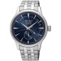 Seiko Presage SSA347J1 Cocktail Time "BLUE MOON" Automatic Blue Textured Dial Stainless Steel Strap JAPAN MADE Watch