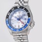 Seiko 5 Sports SSK029K1 Automatic GMT Ice Blue Dial Date Display Stainless Steel Men's Watch - Limited 1000 pcs