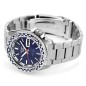 Seiko 5 Sports SRPK65 Automatic Sunburst Blue Dial Petrol Blue "CHECKER FLAG" SPECIAL EDITION Men's Watch