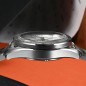 San Martin SN0129-G-B GMT Automatic Aventurine/Marble/Lapis Lazuli Gemstone Dial Date Display 39mm Watch