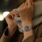 Citizen xC EC1160-62L DEAR Collection Eco-Drive Date Display Blue Dial Titanium Women's Watch - Limited 2000 pcs Worldwide