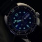 Seiko Prospex SRPE07K1 King Turtle Save the Ocean Automatic Blue Dial Black Silicone Strap Special Edition Men's Diver Watch