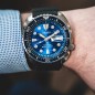 Seiko Prospex SRPE07K1 King Turtle Save the Ocean Automatic Blue Dial Black Silicone Strap Special Edition Men's Diver Watch