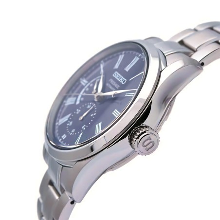 Seiko Presage SPB091J1 29 Jewels Automatic Blue Enamel Dial Stainless Steel Men's Watch - Made in Japan