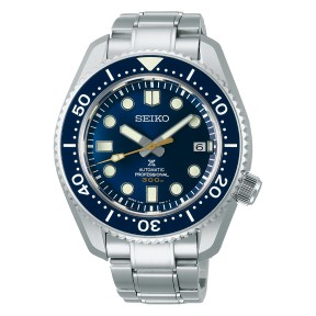 Seiko Prospex 'Marinemaster 300' SLA023J1 26 Jewels Automatic Blue Dial Date Display Stainless Steel 300M Men's Diver Watch