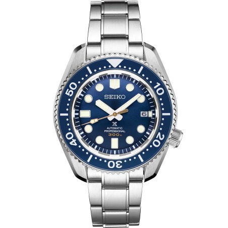 Seiko Prospex 'Marinemaster 300' SLA023J1 26 Jewels Automatic Blue Dial Date Display Stainless Steel 300M Men's Diver Watch