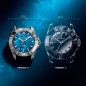 Venezianico Nereide Tungsteno 39 3121541C Automatic Blue MOP Dial Stainless Steel Men's Diver Watch
