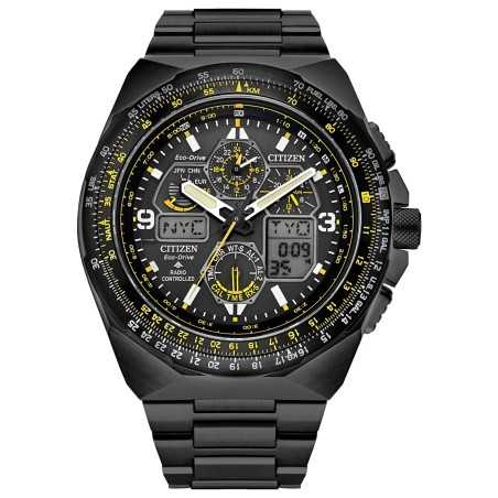 Citizen Promaster Skyhawk A-T JY8127-59E Eco-Drive Radio-Controlled Black Dial Chronograph Date & Day Display Men's Watch