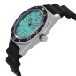 Citizen AW1760-14X Eco-Drive Turquoise Dial Date Display Stainless Steel Case Rubber Strap 10ATM Watch