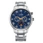 Citizen AP1050-81L Eco-Drive Blue Dial Day, Date and Month Display Moon Phase Men's Watch