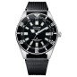 Citizen Promaster Marine NB6021-17E Automatic Black Dial Date Display Titanium Case Rubber Strap Diver's Watch