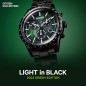 Citizen Collection BL5497-85W LIGHT in BLACK 2022 GREEN EDITION Eco-Drive Date Display Men's Watch - Limited 1500 pcs Worldwide