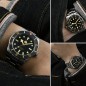 San Martin SN0138-G BB54 24 Jewels Automatic Black / Blue Dial 316L Stainless Steel 37mm 20ATM Men's Diver Watch