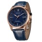 Citizen CB0152-24L Eco-Drive Blue Dial Pink Gold Stainless Steel Case Blue Leather Strap Men's Watch