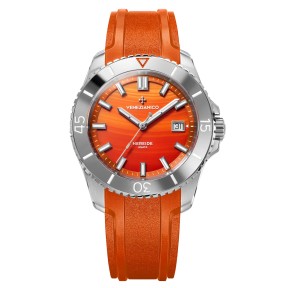 Venezianico Nereide Agata SW200-1 Automatic Agate Dial Stainless Steel Case Rubber Strap Limited Edition Diver Watch