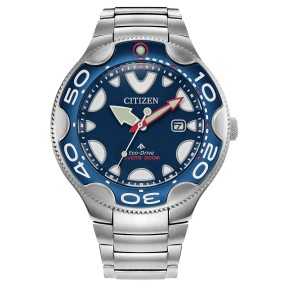 Citizen Promaster Marine BN0231-52L Eco-Drive Blue Dial Date Display Stainless Steel 200M Men's Diver Watch
