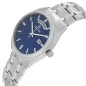 Bulova Surveyor 96C125 Blue Dial Day Date Display Stainless Steel Men's Quartz Watch