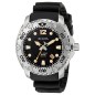 Bulova Sea King 96B228 Black Dial Date Display Stainless Steel Case Silicone Strap Quartz Diver Watch