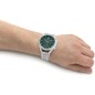 Bulova CURV 96A297 Green Dial Chronograph Sapphire Crystal 5-Hand Stainless Steel Men's Quartz Watch