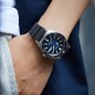 Citizen Promaster NY0129-07L Automatic Blue Dial Day Date Display Stainless Steel Case Rubber Strap Men's Diver Watch