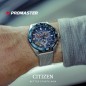 Citizen Promaster Navihawk Blue Angels CB5848-57L Eco-Drive Radio Controlled Blue Dial Chronograph Stainless Steel Pilot Watch