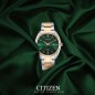 Citizen BI5104-57Z Green Dial Date Display Two-Tone Stainless Steel Men's Quartz Watch