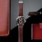 Citizen Attesa BU0060-17W Eco-Drive Burgundy Dial Triple Calendar Titanium Men's Watch - Limited Edition 1000 pcs Worldwide