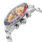 Seiko Prospex Speedtimer SSC947P1 Solar "Pogue" Orange Dial Date Display Chronograph Stainless Steel Men's Watch