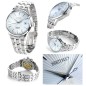 Seiko Presage SRP841J1 Cocktail Time 23 Jewels Automatic Ice Blue Dial Stainless Steel Japan Made Ladies Watch