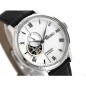 Seiko Presage SSA379J1 Karesansui Zen Garden Series 24 Jewels White Dial Leather Strap Men's Watch - Made in Japan