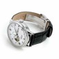 Seiko Presage SSA379J1 Karesansui Zen Garden Series 24 Jewels White Dial Leather Strap Men's Watch - Made in Japan