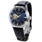 Seiko Presage SSA405J1 Cocktail Time 24 Jewels Automatic “BLUE MOON” Open Heart Blue Dial Men's Watch - Made in Japan