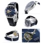 Seiko Presage SSA405J1 Cocktail Time 24 Jewels Automatic “BLUE MOON” Open Heart Blue Dial Men's Watch - Made in Japan