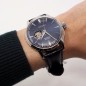 Seiko Presage SSA405J1 Cocktail Time 24 Jewels Automatic “BLUE MOON” Open Heart Blue Dial Men's Watch - Made in Japan