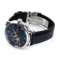 Seiko Presage SSA421J1 Zen Garden Sakura By Night Open Heart Skeleton Automatic Blue Dial Men's Watch - Made in Japan