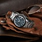 Seiko Presage Style 60’s Series SSK009J1 Automatic GMT Blue and Gray Dial Date Display Men's Watch - Made in Japan