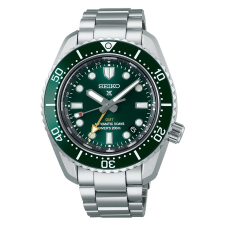 Seiko Prospex SPB381J1 “Marine Green” 1968 Modern Re-interpretation Automatic GMT Green Dial Diver's Watch