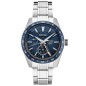 Seiko Presage Sharp Edged SPB217J1 29 Jewels Automatic GMT Navy Blue Dial Stainless Steel Men's Watch - Made in Japan