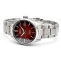 Seiko Presage Sharp Edged SPB227J1 Automatic Red Dial Date Display Stainless Steel Men's Watch - Made in Japan