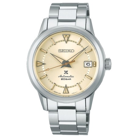 Seiko Prospex SPB241J1 1959 Alpinist Re-Interpretation Automatic Ivory Dial Date Display Men's Watch - Made in Japan