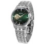 Seiko Presage SSA441J1 Cocktail Time 'Grasshopper' 24 Jewels Automatic Open Heart Green Dial Stainless Steel Men's Watch