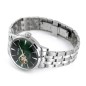 Seiko Presage SSA441J1 Cocktail Time 'Grasshopper' 24 Jewels Automatic Open Heart Green Dial Stainless Steel Men's Watch